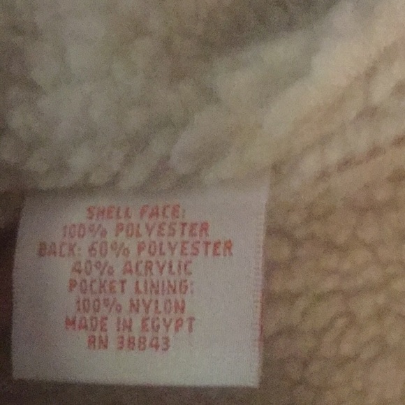 Women’s Murano tan faux suede lined coat. Size M. - Picture 7 of 8